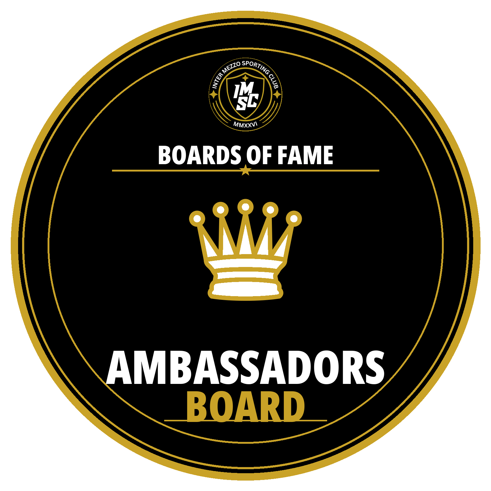 Ambassadors Board badge