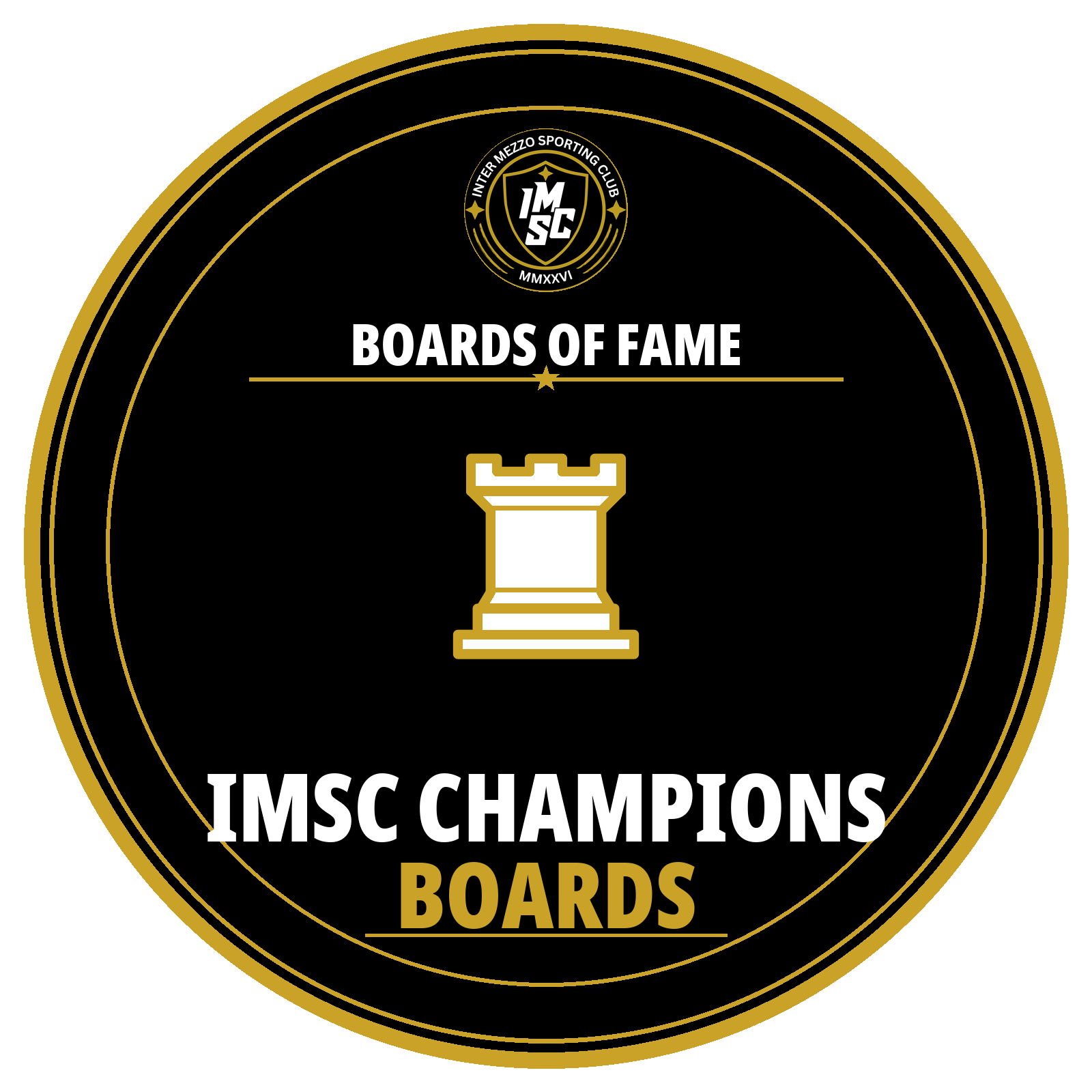 IMSC Champions Boards badge