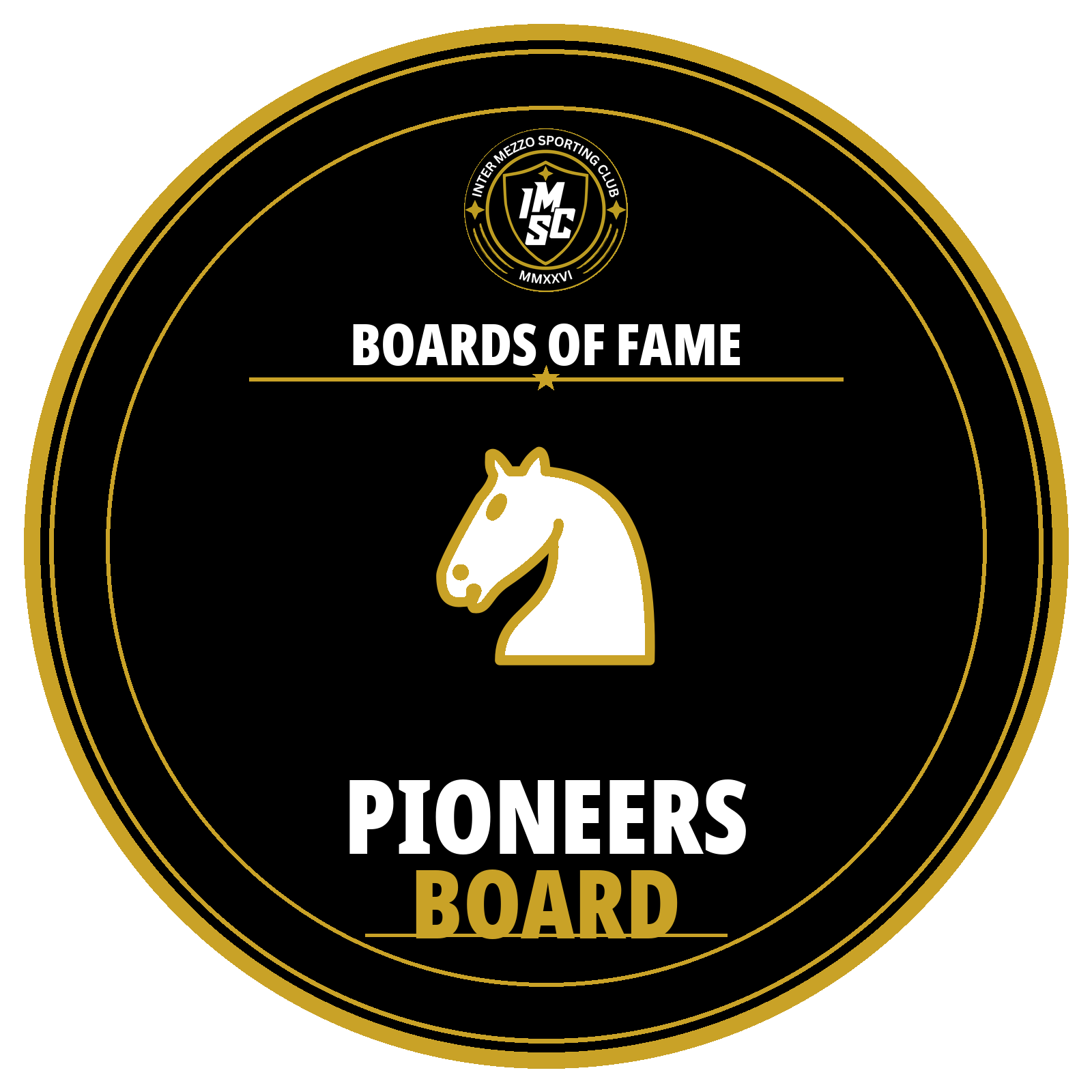 Pioneers Board badge
